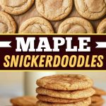 Maple Snickerdoodles