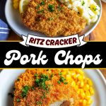 Ritz Cracker Pork Chops