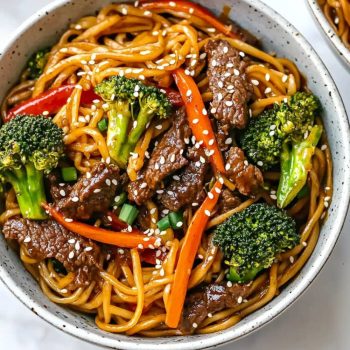 Beef and Broccoli Lo Mein