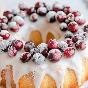 Cranberry Orange Bundt Cake