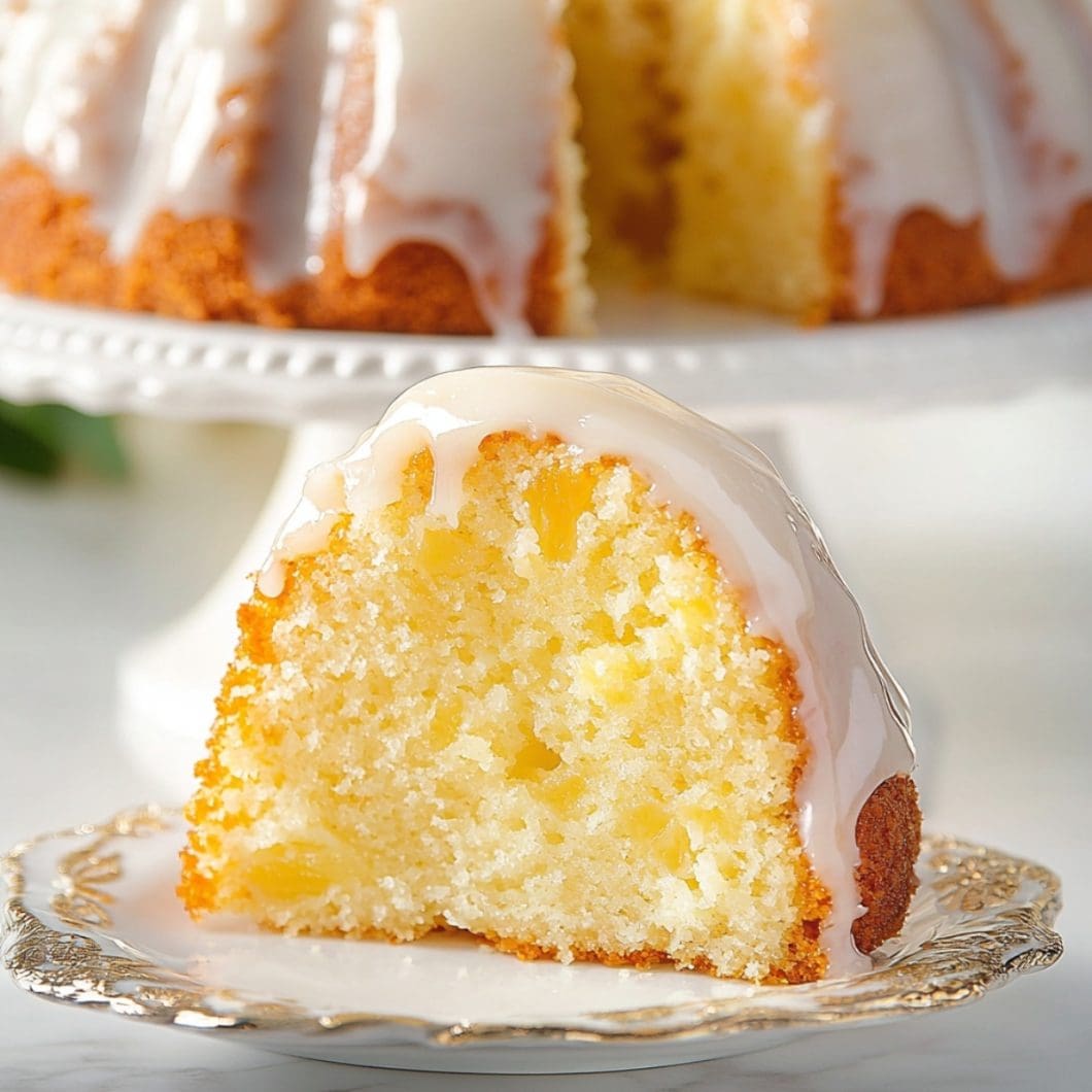 Pineapple Pound Cake Insanely Good