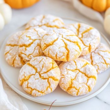 Pumpkin Crinkle Cookies