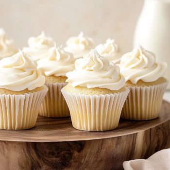 White Chocolate Cupcakes