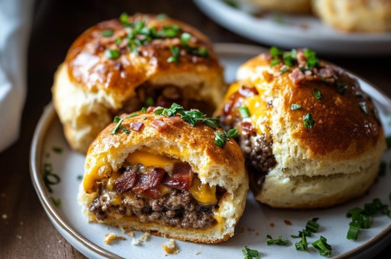 Bacon Cheeseburger Bombs Recipe