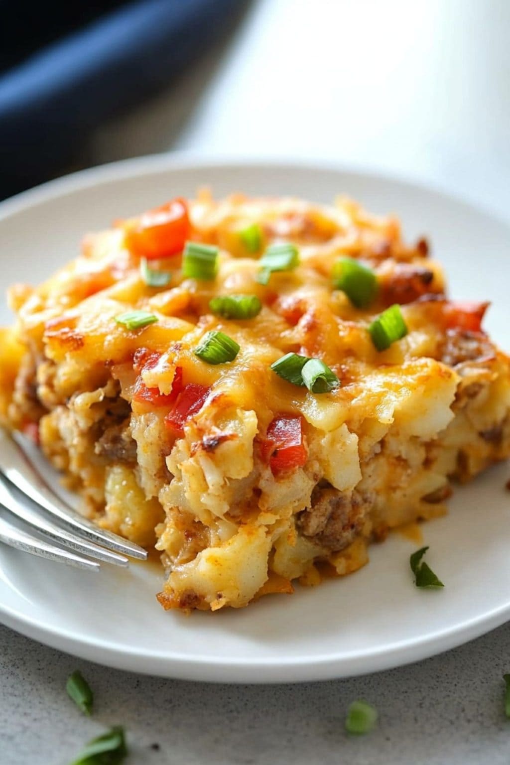 Cheesy Potato Breakfast Casserole - Insanely Good