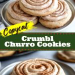 Crumbl Churro Cookies