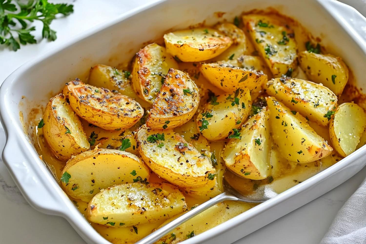 Best Greek Lemon Potatoes (Easy Recipe)