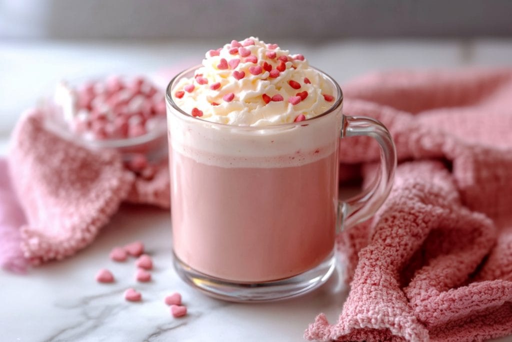Pink Hot Chocolate Recipe - Insanely Good