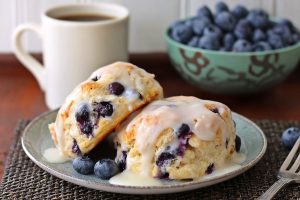 Blueberry Biscuits