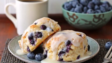 Blueberry Biscuits