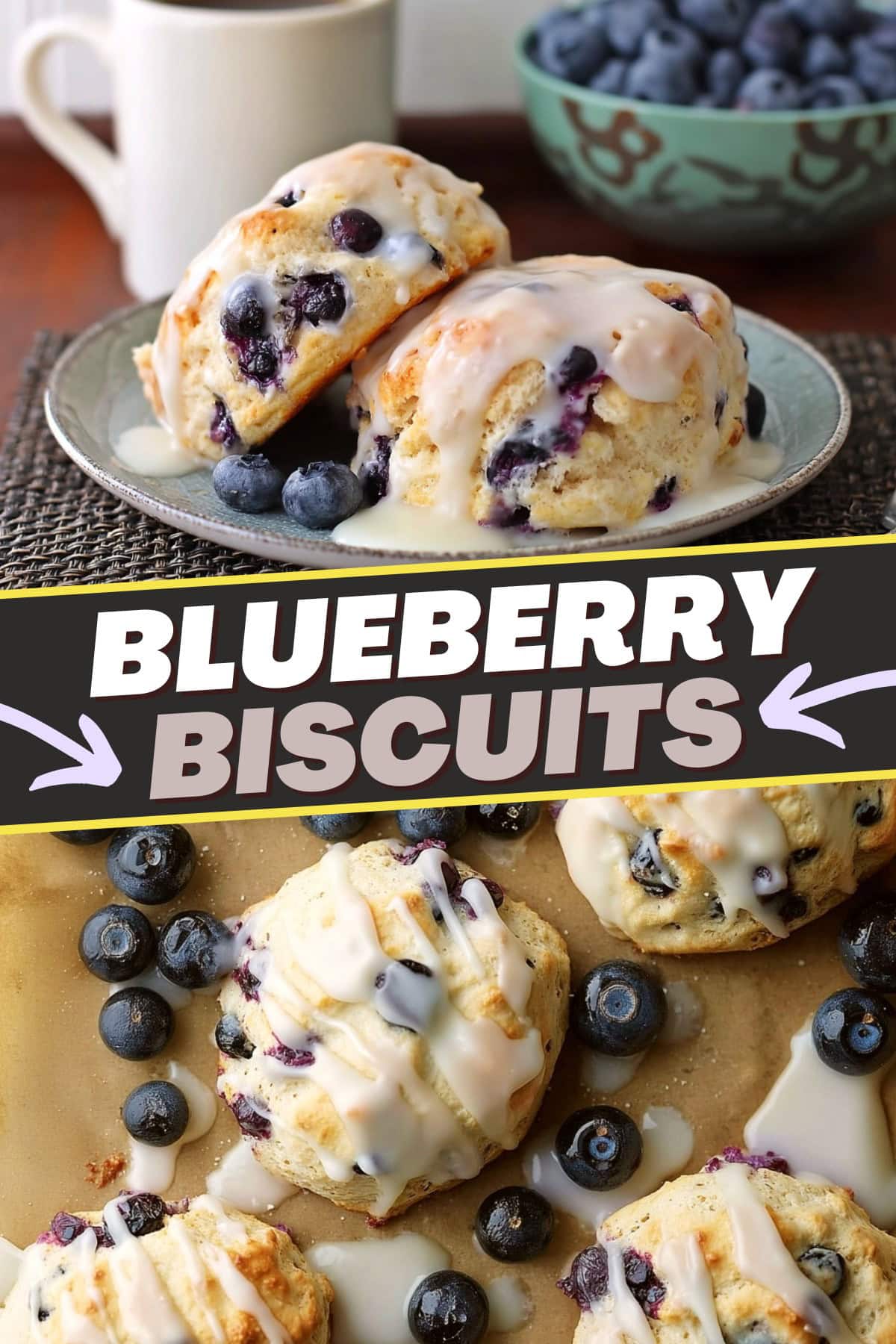 Blueberry Biscuits - Insanely Good