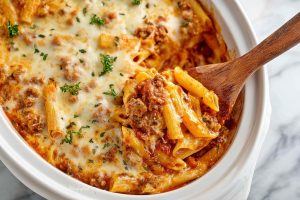Crockpot Baked Ziti