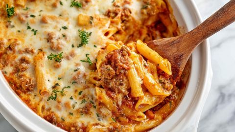 Crockpot Baked Ziti