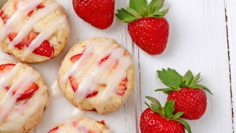Strawberry Biscuits